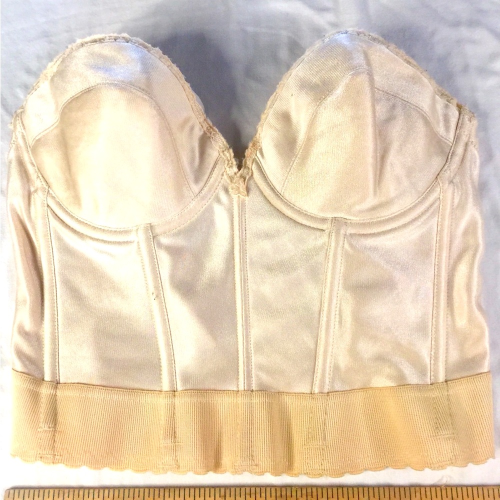 Vintage Exclusivity Yours Subtract Long Line Bra (Bustier) Size 36C